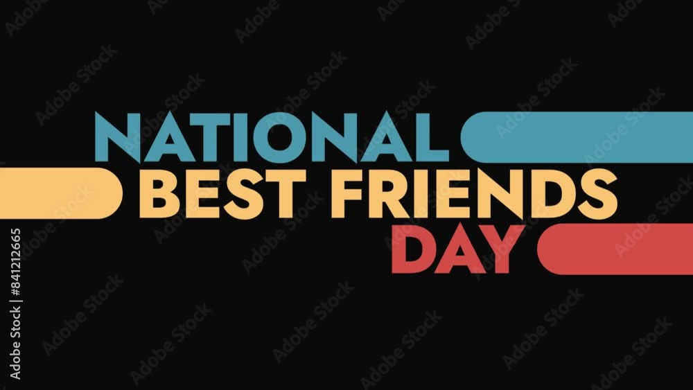 Happy Best Friend’s Day | National best friend day, Best friend day ... When is best friends day