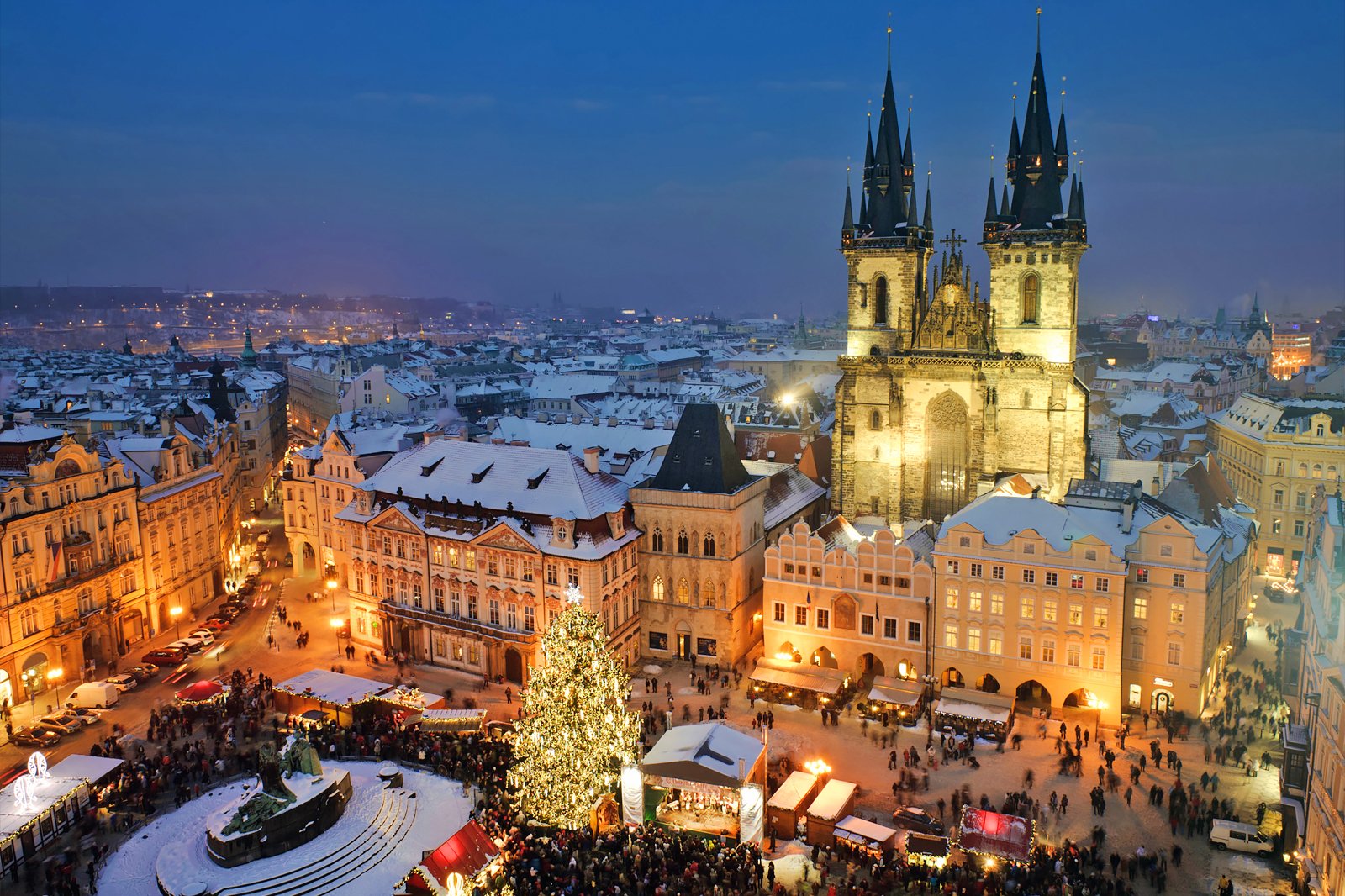 Best places to go in europe in december