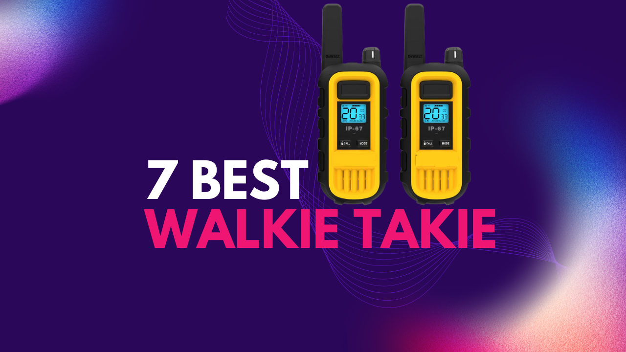 7 Best Walkie Talkie for Long Distance - TechReviewly 7 Best Walkie Talkie for Long Distance - TechReviewly