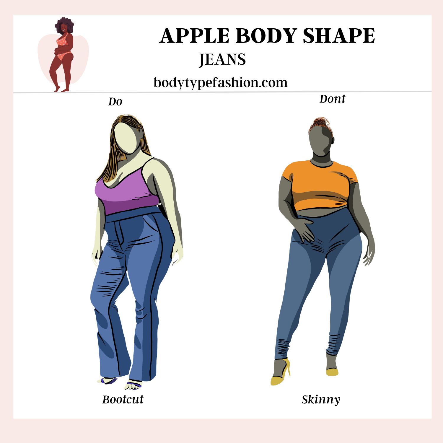 Best Jeans for Apple Shape Simplified Best Jeans for Apple Shape Simplified