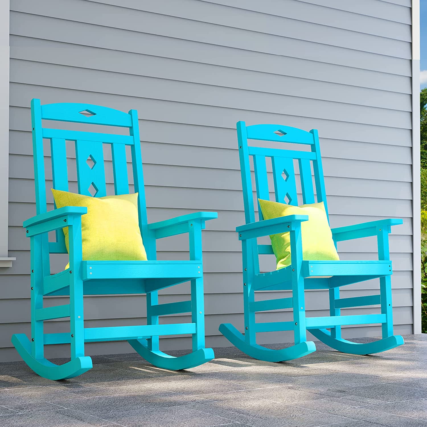 Amazon.com : FURNDOOR Outdoor Rocking Chairs Set of 2, Patio Wood ... Amazon.com : FURNDOOR Outdoor Rocking Chairs Set of 2, Patio Wood ...
