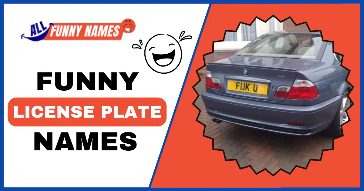 Best License Plate Names that Tell a Story