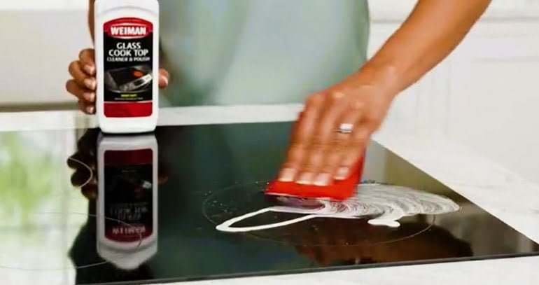 Best way to clean glass cooktop