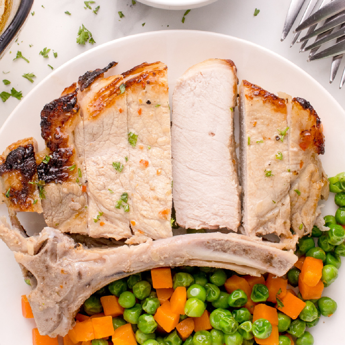 Oven Baked Bone-In Pork Chops Recipe - Kitchen Divas