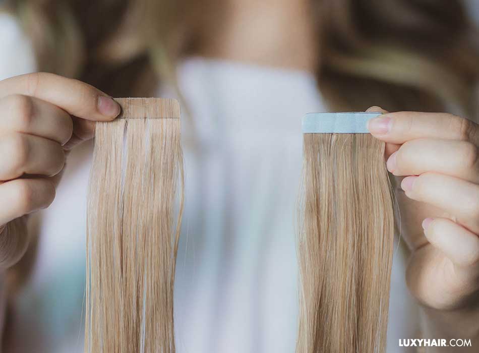 The 9 Best Tape-In Extensions - The Best Extensions to Add Length and ... Best tape in hair extensions inhprofessional