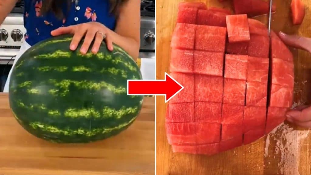 Best way to cut a watermelon