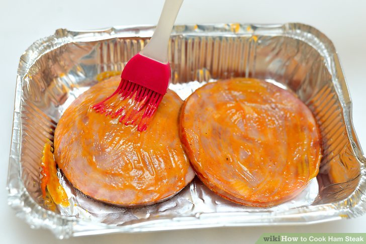 Best way to cook ham steaks