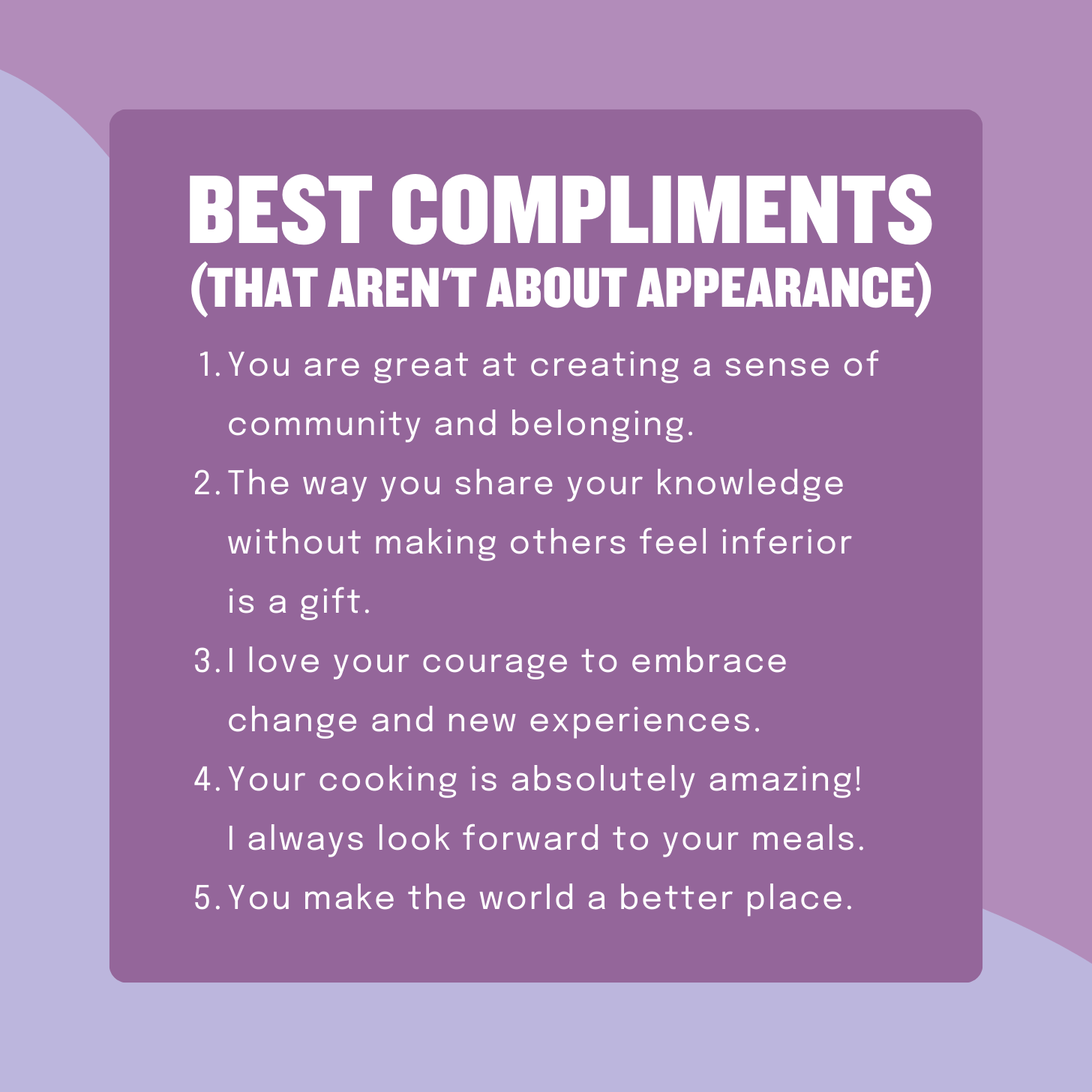 Best Compliments for a Man