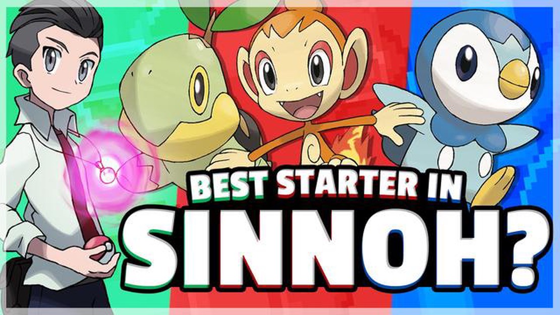 Best pokemon starter platinum