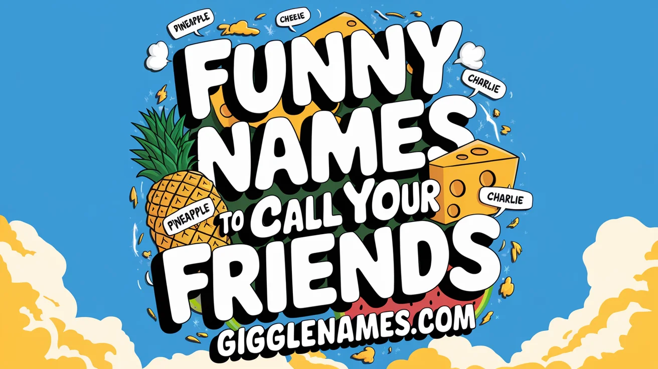 Best Friend Funny Names for Life Long Friends