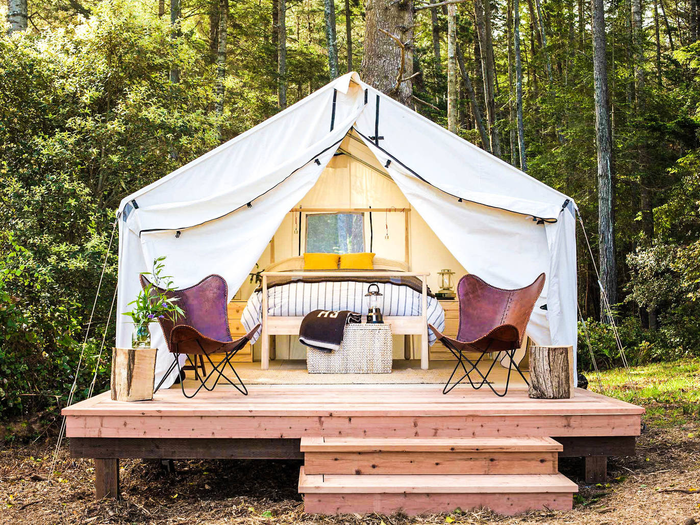 Best places to go glamping