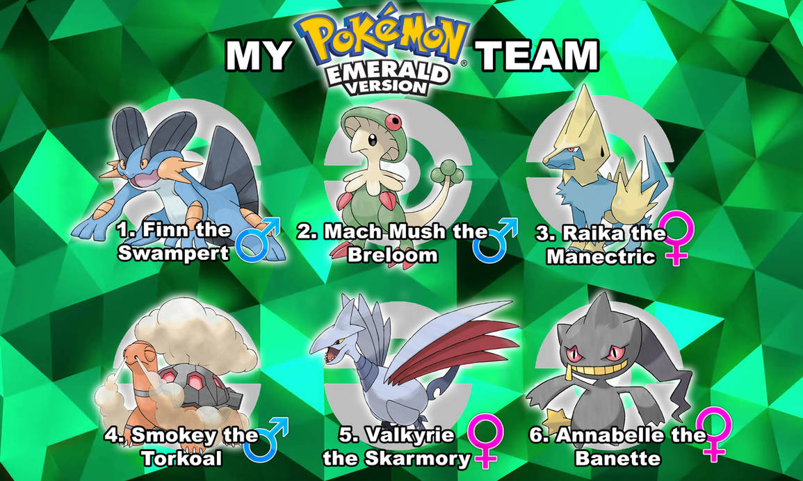 Best pokemon team in omega ruby - oobilla Best team for pokemon emerald