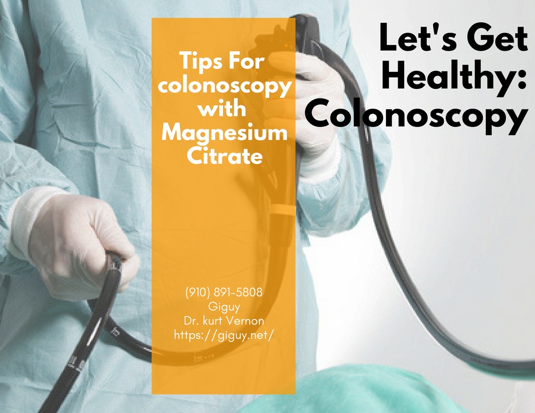Best way to drink magnesium citrate for colonoscopy